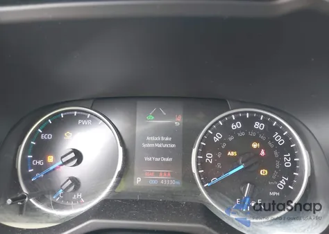 2021 Toyota Rav4 Hybrid Le из США, поврежденный, VIN 4T3LWRFV7MU020539